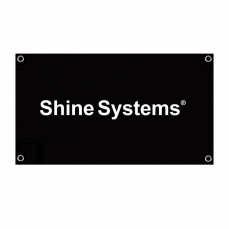 Shine Systems Флаг фирменный с логотипом 100*150см (габардин)