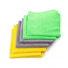 Shine Systems Terry Towel - универсальная микрофибра без оверлока 40*40см, 6 шт