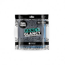 Foam Heroes Fancy Glancy микрофибра для очистки стекол с особым плетением 40х40см, 560г/м2