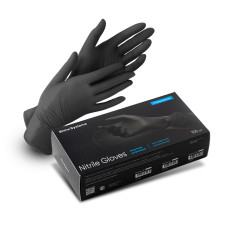 Shine Systems Nitrile Gloves - защитные универсальные нитриловые неопудренные перчатки, размер 