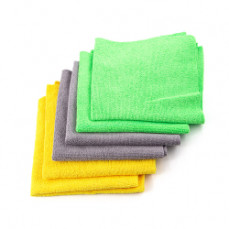 Shine Systems Terry Towel - универсальная микрофибра без оверлока 40*40см, 6 шт