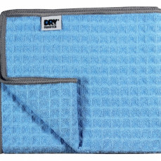 Dry Monster3540 BIG WAFFLE (Blue))  Микрофибра DRY MONSTER (плетение:вафельное). Голубой. Размер 35х