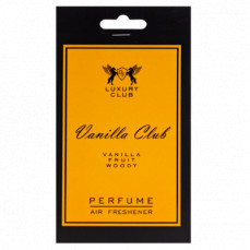 Air Spice Luxury Club Ароматизатор подвесной Vanilla (по мотивам Gold Vanilla) BF13