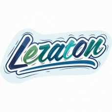 Стикер Логотип line «Leraton» LERATON