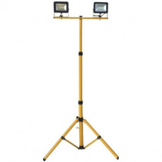 Два светодиодных прожектора на стойке FL-LED Light-PAD STAND 2x20W 4200К 3400Lm 220В IP65 Grey