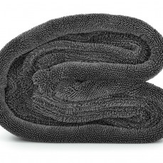 Микрофибра Twisted для сушки 50х80, 1200 gsm, серая A302 Duplex Twisted XL Drying Towel