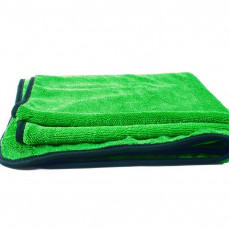 Микрофибра для сушки 60х90, 500 gsm, зеленая A302 Scratchless Drying Towel